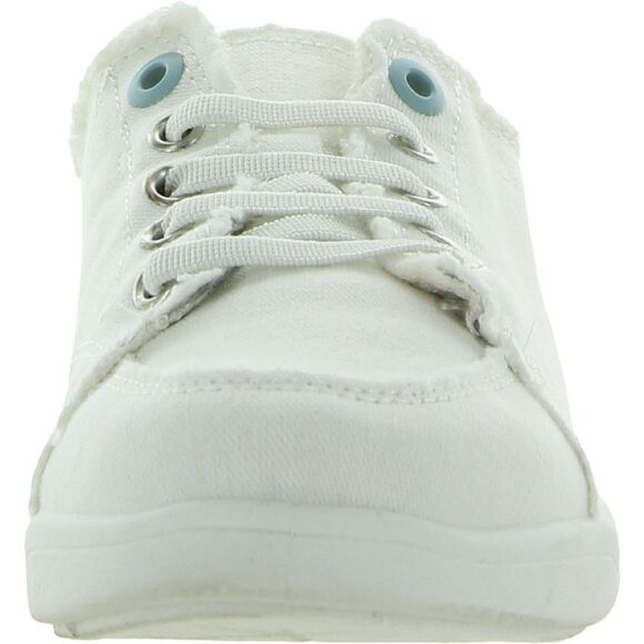 Vionic Beach Womens Breeze  White Canvas Mule Slip-On Sneakers Shoes - Picture 4 of 5